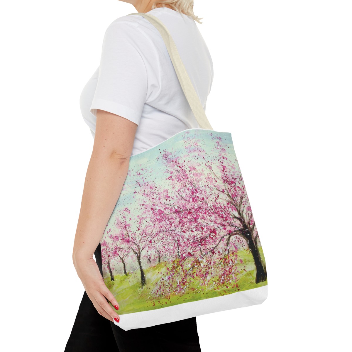 Cherry Blossom Orchard Tote - Image 44