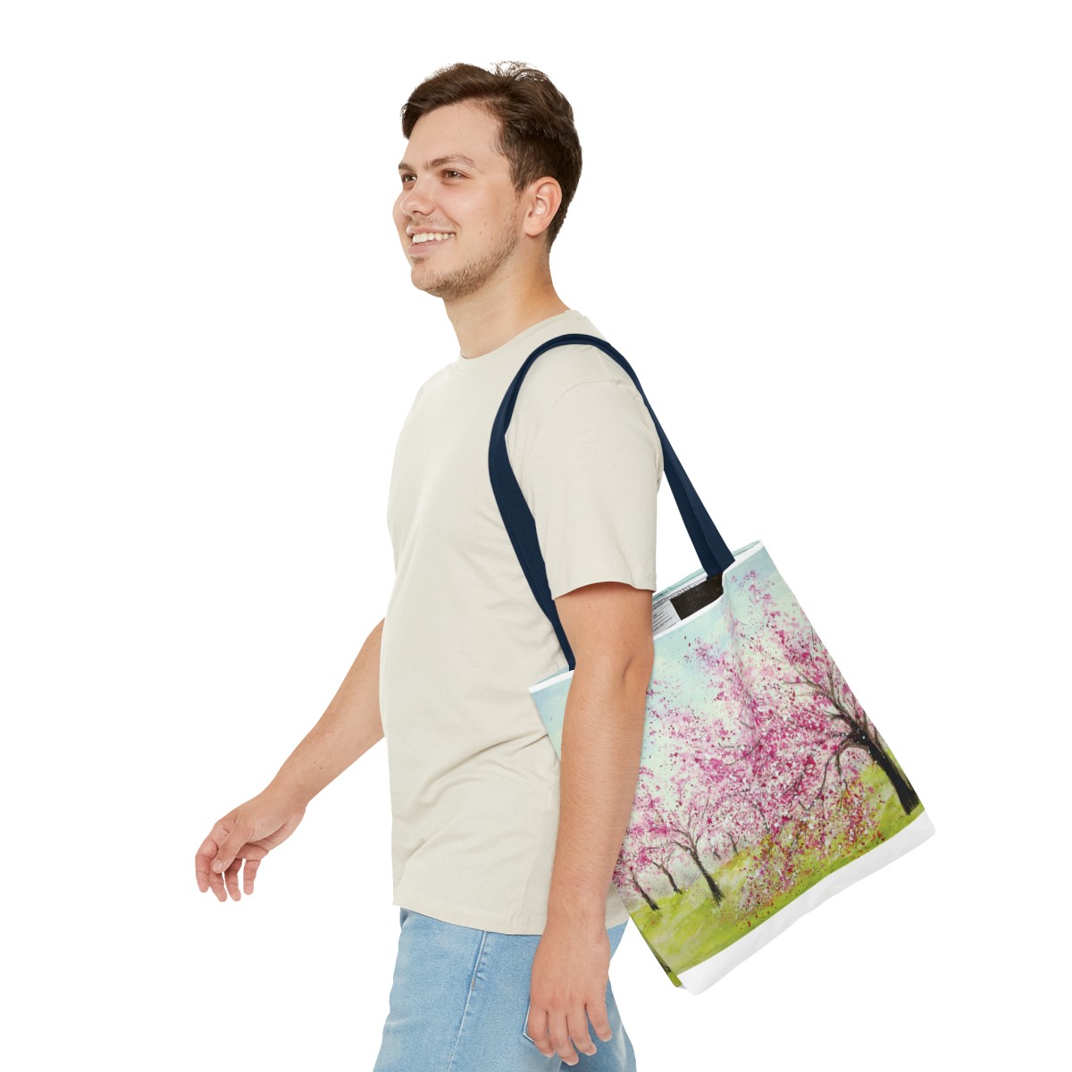 Cherry Blossom Orchard Tote - Image 55