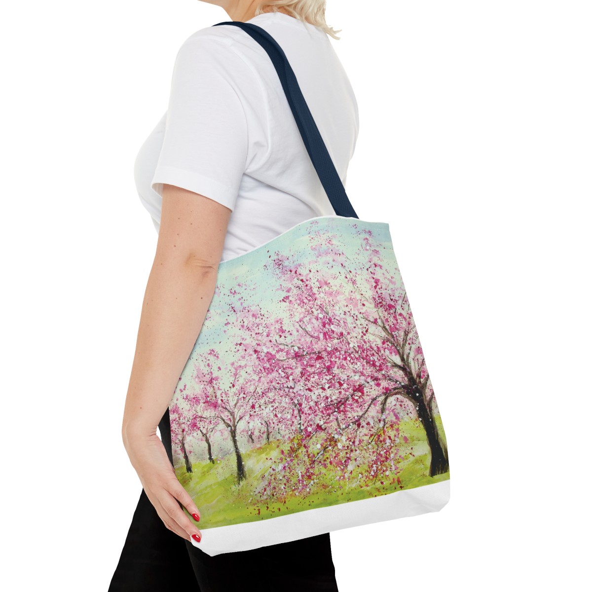 Cherry Blossom Orchard Tote - Image 56
