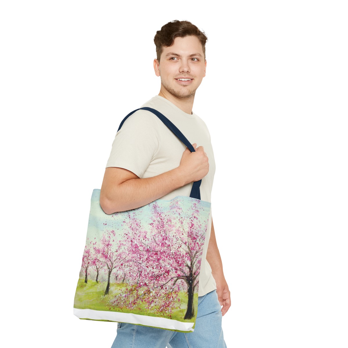 Cherry Blossom Orchard Tote - Image 59