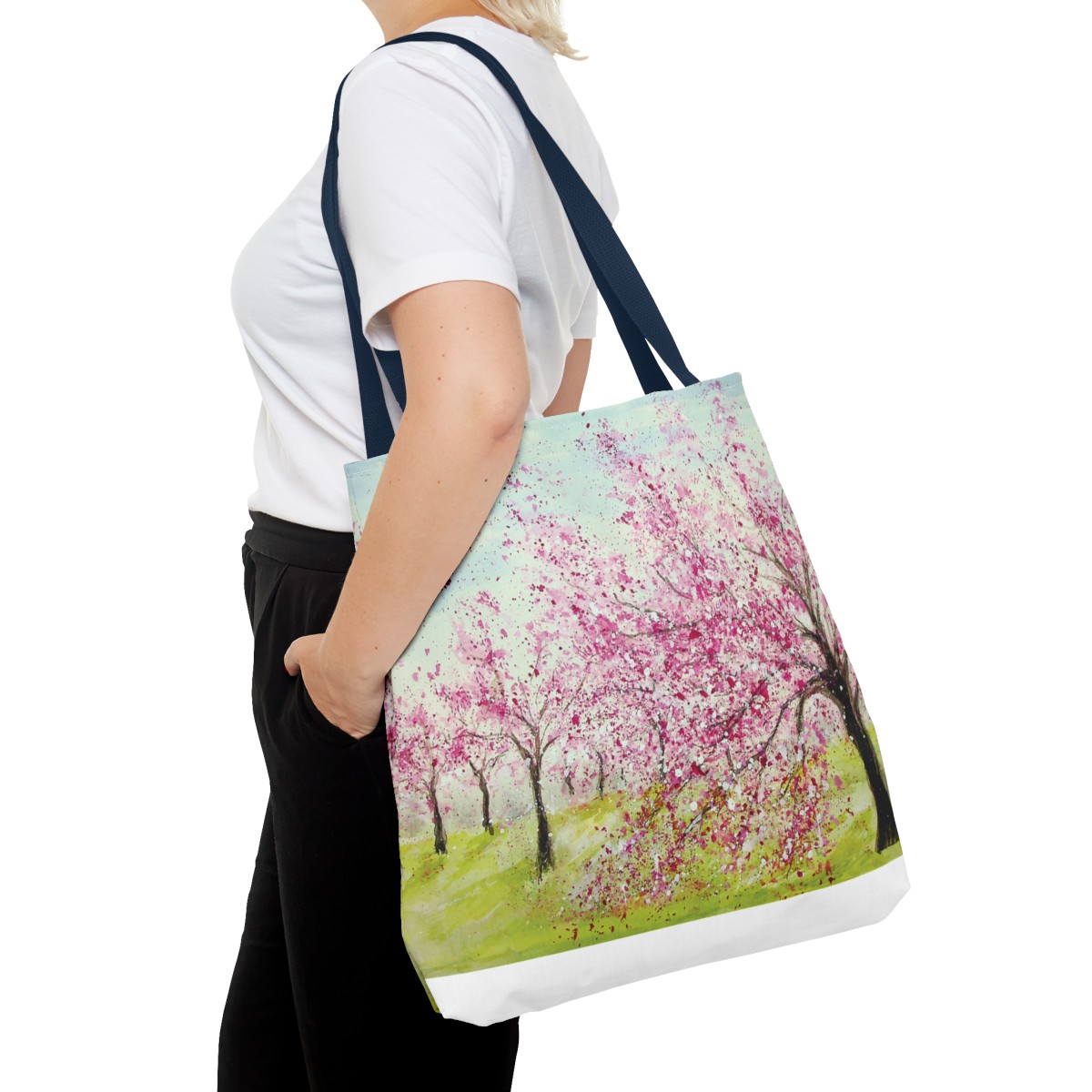 Cherry Blossom Orchard Tote - Image 60