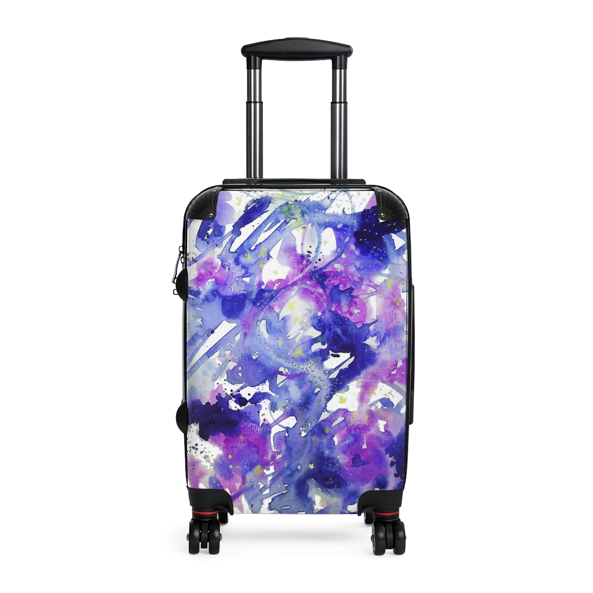 Blue Abstract Suitcase - Image 11