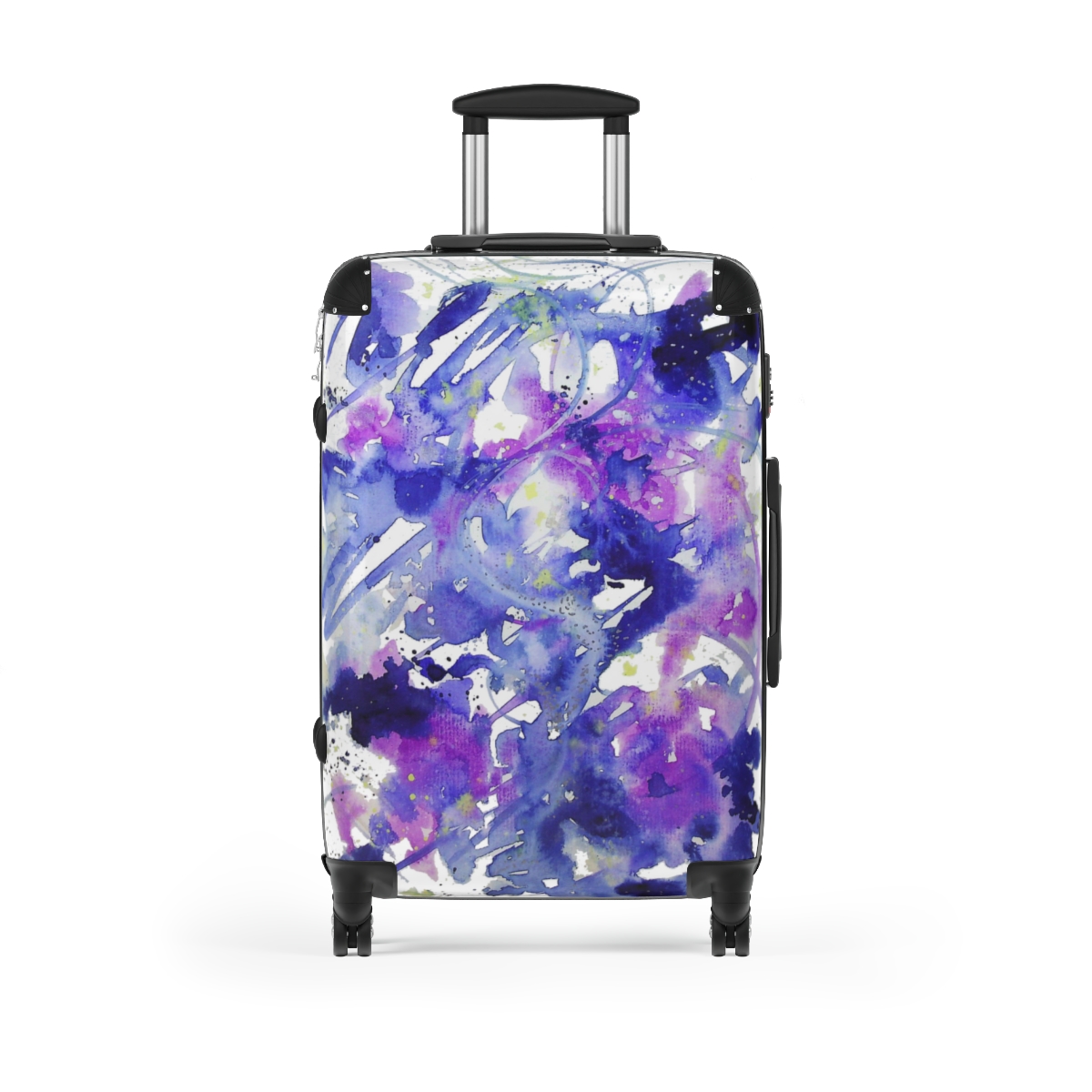 Blue Abstract Suitcase - Image 20