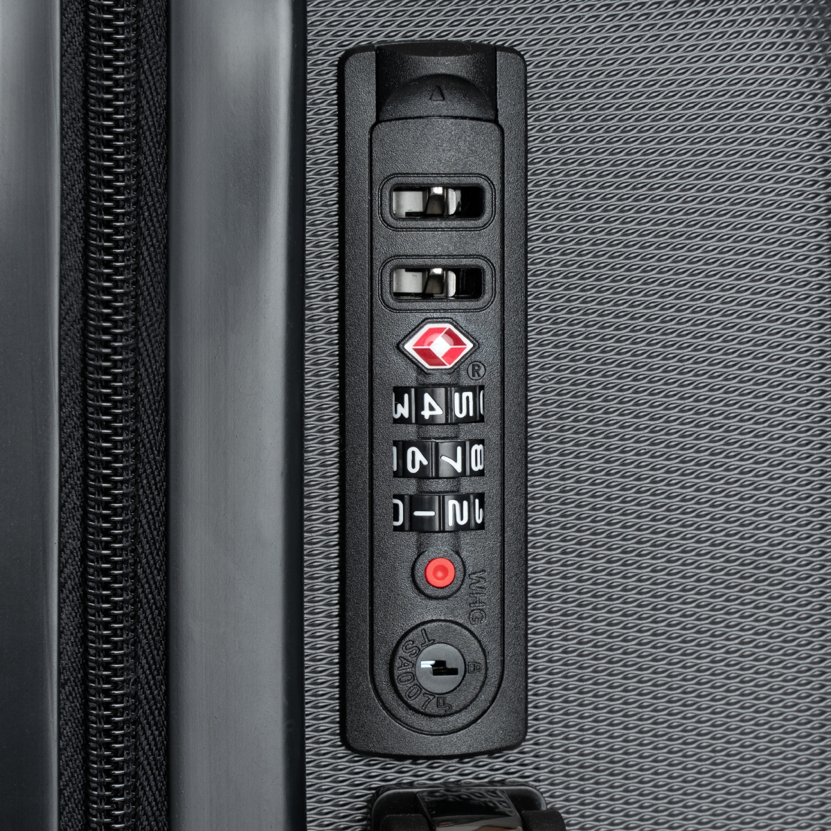 Blue Abstract Suitcase - Image 7