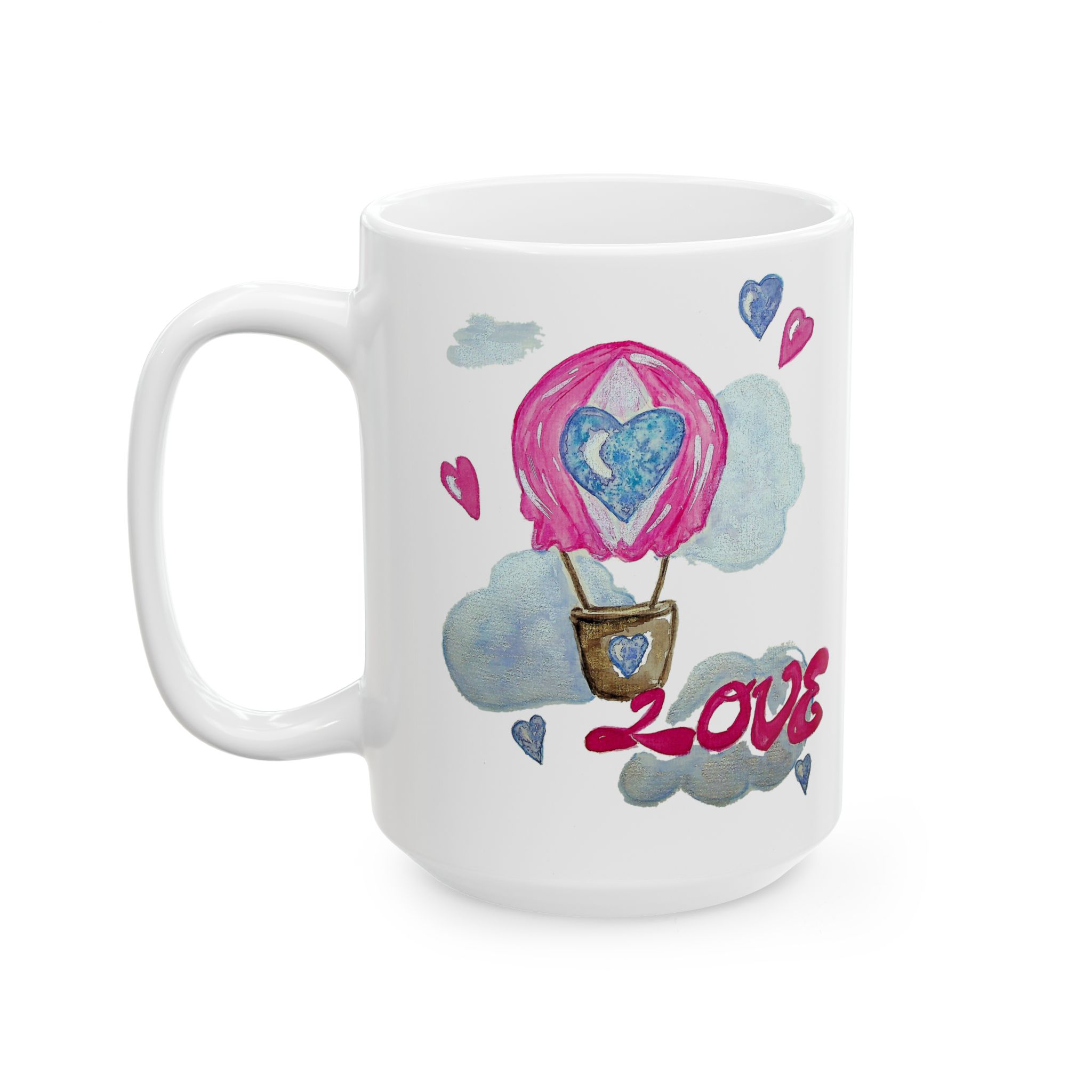 The Love Balloon Coffee Mug (2 sizes) - Image 3
